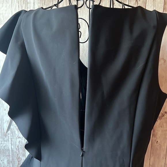 Rickie Freeman For Teri Jon Black Sleeveless Dress - Picture 5 of 7